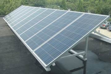 太陽(yáng)能電池組件陣列