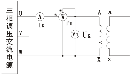 短路實(shí)訓(xùn)接線圖