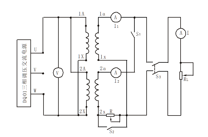 單相變壓器并聯(lián)運(yùn)行接線圖